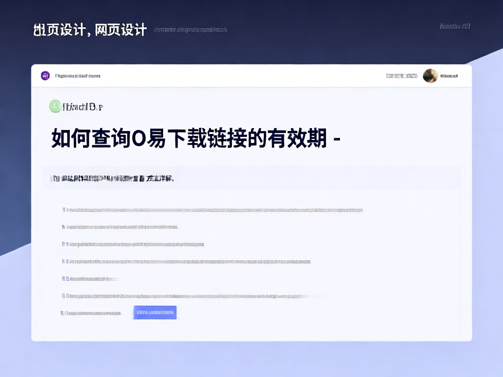 链接有效期查询步骤